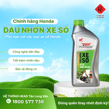 HEAD TÂN LONG VÂN | DẦU NHỚT CHUẨN HÃNG – BẢO VỆ ĐỘNG CƠ TOÀN DIỆN THÁNG 7.2026