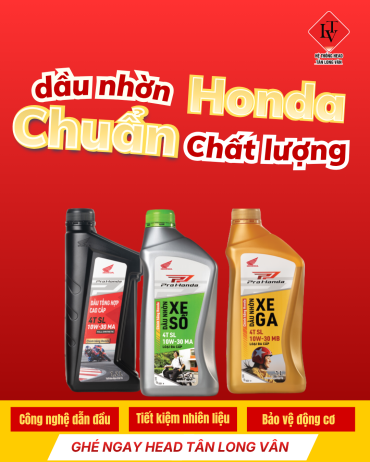 HEAD TÂN LONG VÂN | DẦU NHỚT CHÍNH HÃNG – BẢO VỆ ĐỘNG CƠ TỐI ƯU TRONG THÁNG 10.2026