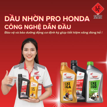 HEAD TÂN LONG VÂN | VÌ SAO NÊN CHỌN DẦU NHỚT PRO HONDA THÁNG 5.2026