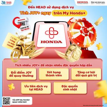 GHÉ NGAY HỆ THỐNG HEAD TÂN LONG VÂN, TÍCH LŨY JOY+ THÁNG 10.2026