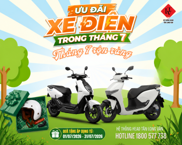 HEAD TÂN LONG VÂN | XU HƯỚNG DỊCH CHUYỂN XANH: CHỌN XE ĐIỆN HONDA, CHỌN TƯƠNG LAI TRONG THÁNG 7.2026