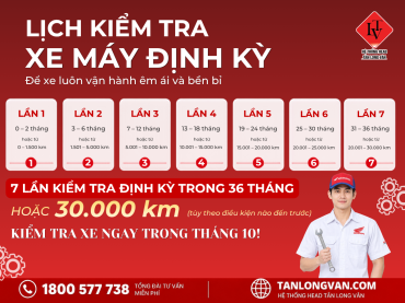 ĐỪNG QUÊN KIỂM TRA ĐỊNH KỲ NGAY TRONG THÁNG 10.2026 CÙNG HỆ THỐNG HEAD TÂN LONG VÂN THÁNG 10.2026