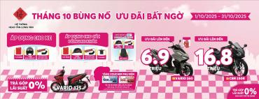 HEAD TÂN LONG VÂN | THÁNG 10 BÙNG NỔ ƯU ĐÃI BẤT NGỜ